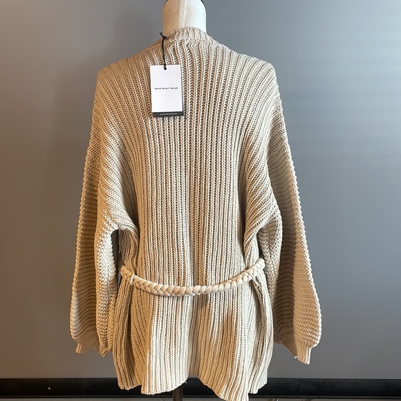 NWT Who What Wear Belted Cardigan. 2X - Picture 3 of 9